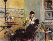 Dr.Georges Viau in His Office Treating Annette Roussel Edouard Vuillard